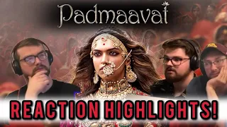 REACTION HIGHLIGHTS! | Padmaavat | The Slice of Life Podcast