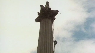 1970's Safety - John Noakes (Blue Peter - Climbing Nelsons' Column)