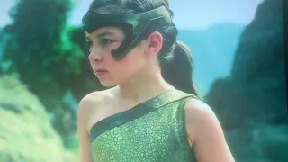 Wonder Woman 1984 opening scene amazon competition