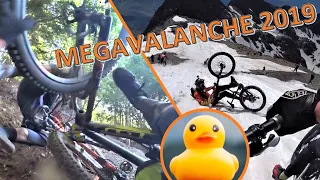 MEGAVALANCHE 2019 battle for podium at the challengers race (Doesn't go so well)