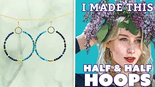 Make These Gorgeous Beaded Hoops Just in Time for Spring! | I Made This