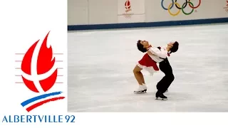 1992 Winter Olympics - Ice Dancing - Original Dance