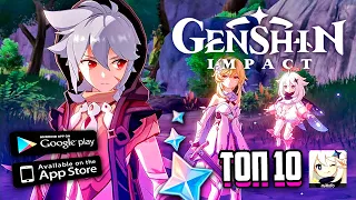 ТОП 10 КЛОНОВ Genshin Impact на Слабом ПК. Где скачать? Игры как Геншин с открытым миром. Бесплатно