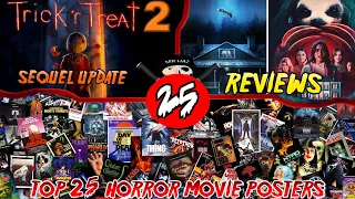Ep 25: Top 25 Horror Movie Posters | 2023 Reviews: No One Will Save You - Slotherhouse & MORE!