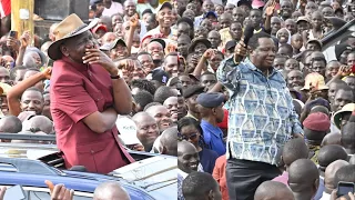 LAUGHTER AS RUTO REMINDS ATWOLI ABOUT HIS 'WATU WAKATE MITI' REMARKS!!