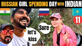 SPENDING A Day with Russian Girl ❤️ | kaindy lake | Charyn Canyon | Kazakhstan VLOG 11