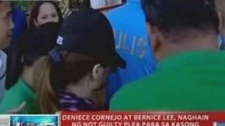 NTVL: Deniece Cornejo at Bernice Lee, naghain ng not guilty plea sa kasong grave coercion
