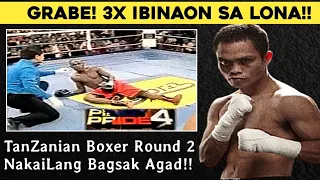 PINOY BOXER ALIAS BAZOOKA 3X PINABAGSAK ANG DAYONG TANZANIAN ROUND 2 LANG