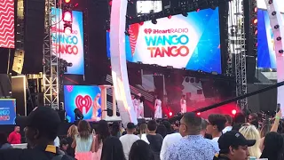 Sabrina carpenter performing her  new song "Almost Love" at Wango Tango