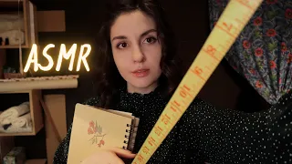 АСМР Ателье 👚 Тихий голос, визуальные триггеры, мерки / ASMR Tailor Roleplay