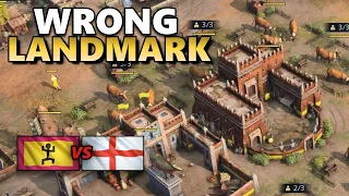 AOE4 | Winning with the Wrong Landmark | 1v1 Malian