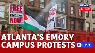 US University Protests | Students Protest For Palestine At Emory University in Atlanta | N18L