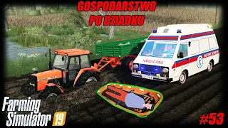 ★ Zakopany ciągnik, karetka na polu, zbieranie kamieni ★ Gospodarstwo Po Dziadku ★ FS 19 ★