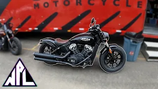 100 Horsepower?! Indian Scout Bobber // First Ride