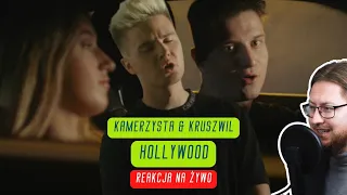 KAMERZYSTA & KRUSZWIL "Hollywood" | REAKCJA NA ŻYWO 🔴