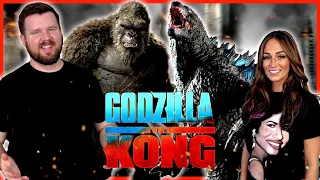 My wife gives GODZILLA VS KONG another shot || Movie Reaction || Monsterverse