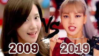 MOST VIEWED KPOP GIRL GROUPS MUSIC VIDEOS EACH YEAR