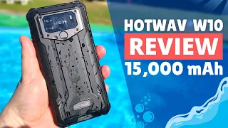 Hotwav W10 REVIEW 🔋 15000mAh Battery Monster ⚡ Budget Rugged Phone