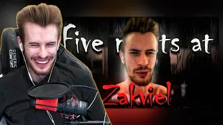 ЗАКВИЕЛЬ СМОТРИТ: Five Nights at Zakviel | Нарезка со стрима ZakvielChannel