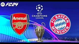 FC 24 | Arsenal vs Bayern Munchen - UEFA Champions League Quarter Final - PS5™ Gameplay