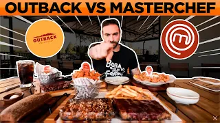 OUTBACK VS MASTERCHEFF!! Devorando os pratos premiados!!