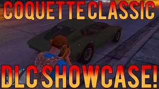 GTA 5 DLC - NEW "Coquette Classic" Flight School 1.16 DLC New Car Showcase!