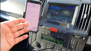 How to pair and delete mobile phone from bluetooth hands-free - Land Rover Freelander 2 / LR2