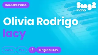 Olivia Rodrigo - lacy (Piano Karaoke)