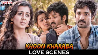 Khoon Kharaba Movie Love Scenes | Aadhi Pinisetty, Nikki Galrani | Aditya Movies