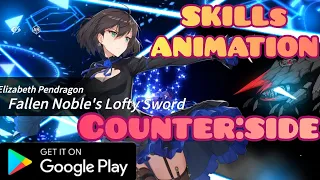 Counter:Side English All SSR Unit Skills & Animation + Waifu Rating!