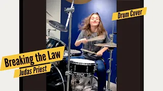 Judas Priest - Breaking The Law (Drum Cover / Drummer Cam) by Teen Drummer   #Shorts