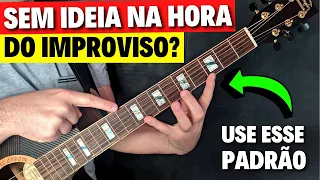 Use esse PADRÃO MELÓDICO para fazer SOLOS LINDOS na escala maior - Aula de violão