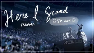 【🎧8D AUDIO🎧】Here I Stand - TREASURE(트레저)［立体音響 | コンサート風 | 重低音］