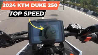 2024 KTM Duke 250 Top Speed Test