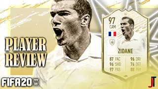 FIFA 20 PRIME MOMENT ZIDANE 97 PLAYER REVIEW