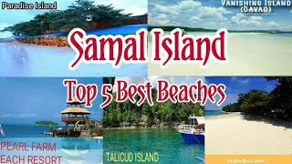 #davaotouristdestination #samalisland
        🏖🏝TOP 5🌹Best Beaches In Garden City Of Samal🌹🏖🏝