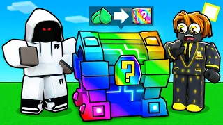 Roblox Bedwars But You Can BUY RAINBOW LUCKY BLOCKS..