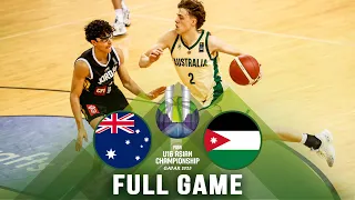 QUARTER-FINALS:  Australia v Jordan | Full Basketball Game | FIBA U16 Asian Championship 2023