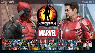 NetherRealm MARVEL Fighting Game FULL Character Roster Wishlist!!