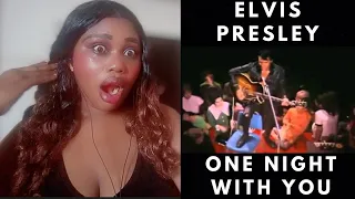 MUSIC LOVER REACTS TO ELVIS PRESLEY - ONE NIGHT WITH YOU - REACTION VIDEO