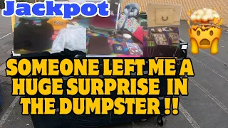 DUMPSTER DIVING - THE MANAGER FORGOT TO LOCK THIS DUMPSTER AND LEFT ME A HUGE SURPRICE!!