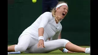 The worst injury in the history of tennis (Victoria Azarenka) HD