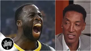 Scottie Pippen reacts to Draymond Green calling himself the best defender ever | The Jump