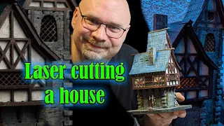 One day build - A laser cut medieval house