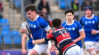 St Mary's College v Wesley College | 2024 Bank of Ireland Leinster Schools Senior Cup Round 1