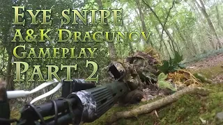 Airsoft Sniper ( A&K Dragunov Gameplay part 2)