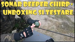 UNBOXING sonar DEEPER CHIRP + and phone holder ** DEEPER SMART PHONE *** / AERIAL FILMS