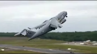 Boeing C-17 Globemaster crash B-52 Jet Crash All Hell breaks loose video