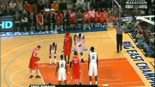 #20 Syracuse vs #4 Connecticut Big East Tournament Quarterfinal 03/12/09 (6OT) (Full Game)