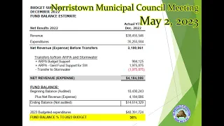 Norristown Council Meeting- May 2, 2023